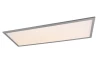 Stropné LED osvetlenie Alpha 80x29 cm, titánovo šedá