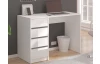 Univerzálny stolík Emma, ​​biely lesk
