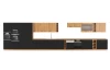 Dolný kuchynský regál Modena, 30 cm, dub artisan