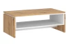 Obdĺžny konferenčný stolík Foggia, dub artisan/biela