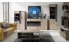 TV skrinka Ancona, 125 cm, dub estana/antracit