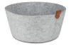 Úložný košík LifeStyle 24 cm, svetlo šedý