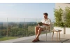 Zahradná stolička Fino, béžová