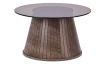 Okrúhly konferenčný stolík Foggia, 60 cm, dub