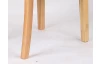 Jedálenská stolička s prešitím Kiki, terracota látka