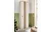 Predsieňová šatníková skriňa Lima, béžová kašmír/dub evoke