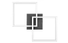 Stropné/nástenné osvetlenie Trail 60 cm, čierny kov