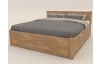 Posteľ s úložným priestorom Fava Box 180x200 cm, prírodný buk
