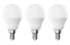 LED žiarovka (3 ks) Classic Mini Globe, E14, 4,2 W, 470 lm