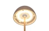 Nabíjacia LED stolná lampička Ortiz, coffee