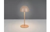 Nabíjacia LED stolná lampička Ortiz, coffee
