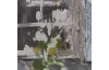 Ručne maľovaný obraz Okenice 150x50 cm, výrazná štruktúra