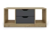 TV stolík Sten 100 cm, dub artisan/grafit