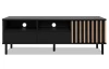 TV skrinka Monea, čierny/dub artisan