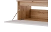 Závesná TV skrinka Asko Living, 180 cm, dub artisan/biela