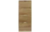 Botník Rubble, 4 dverový, dub