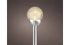 Solárna lampa Guľa 8x30 cm, efekt praskliny