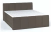 Posteľ boxspring Fresco 180x200 cm, svetlo hnedá látka
